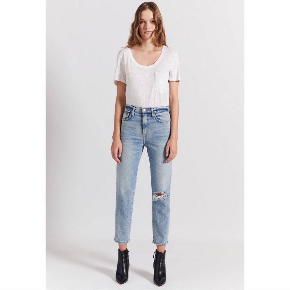 Current Elliott Vintage Cropped Slim Jean